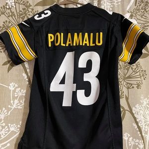 Youth Troy Polamalu Pittsburgh Steelers Jersey